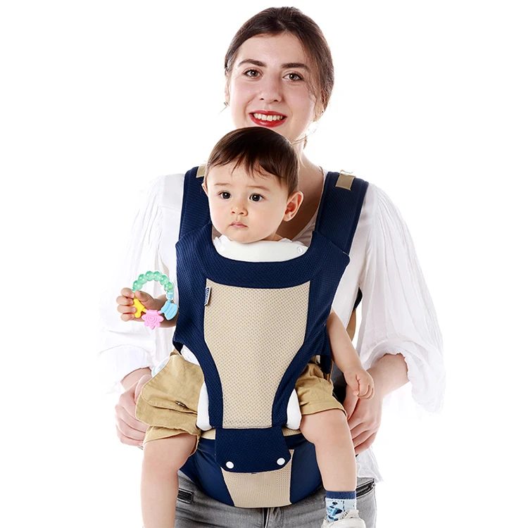 Newest design outdoor popular breathable safety 360 front facing baby sling wrap carrier for travel