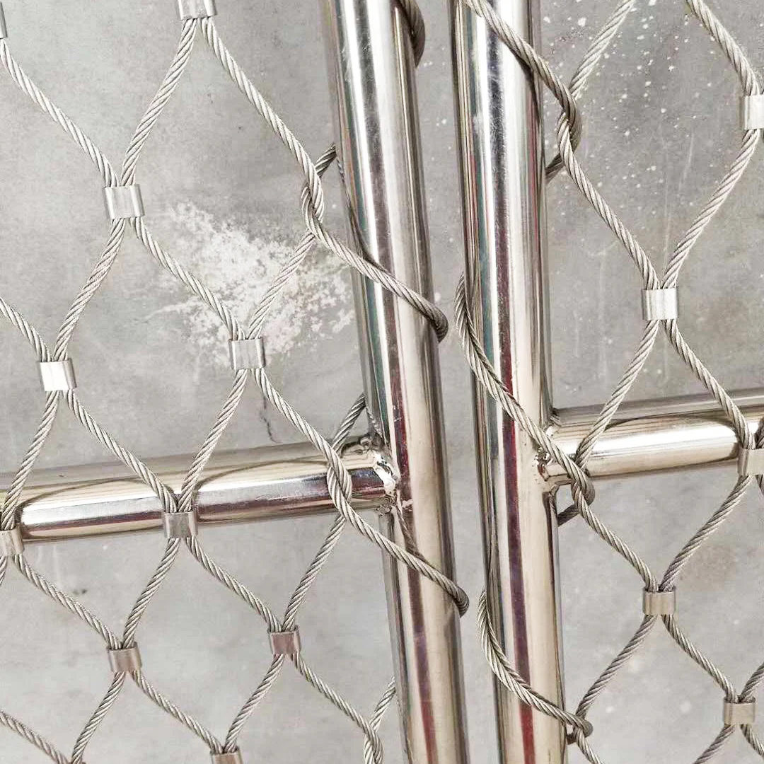 Cheap Price Stainless Steel 316 Zoo Animal X-Tend Rope Mesh/Rope Wire Mesh Netting