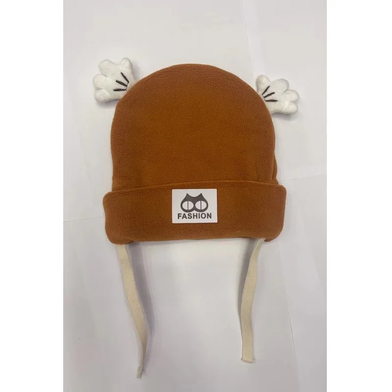 Детская Вязаная Шапка-бини