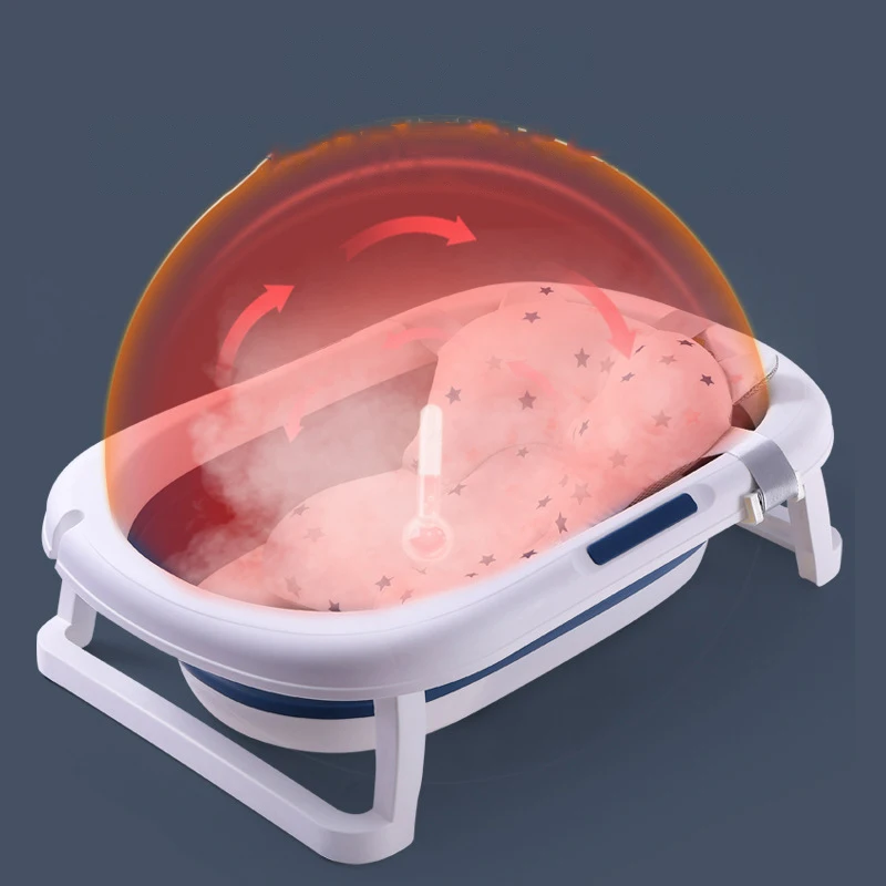 Skip Hop Collapsible Baby Folding Spa Bath Tubs Sets Bathtub Elsa Pink Accessories Withstand