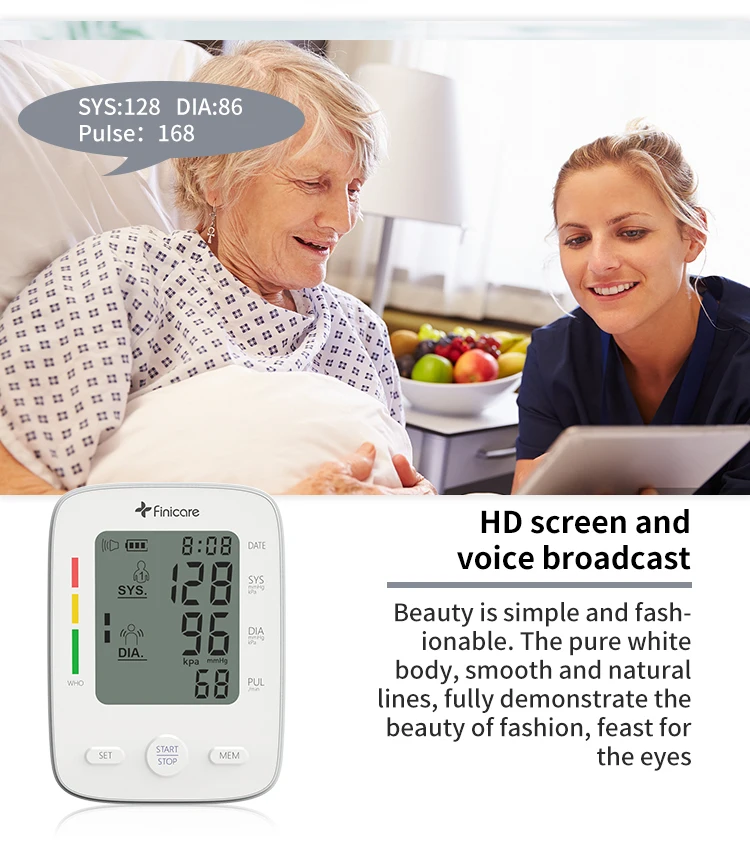 Professional factory Selling New Model  Blood Pressure Monitor CE Approved Home Use Equipment