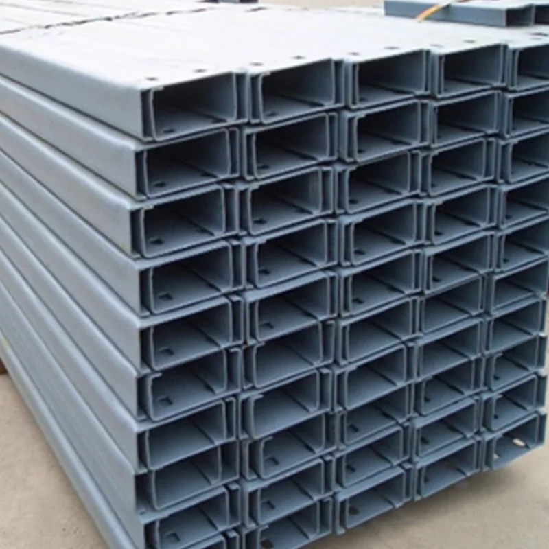 Steel profiles channel bar standard size u channel steel beam u channel iron bar 28A 30A in vehicle manufacturing