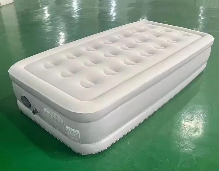 Inflatable Mattress Built-in Electric Pump Quick and Easy Setup Inflatable Mattress 2 Persons PVC Soft Inflatable Mattresses