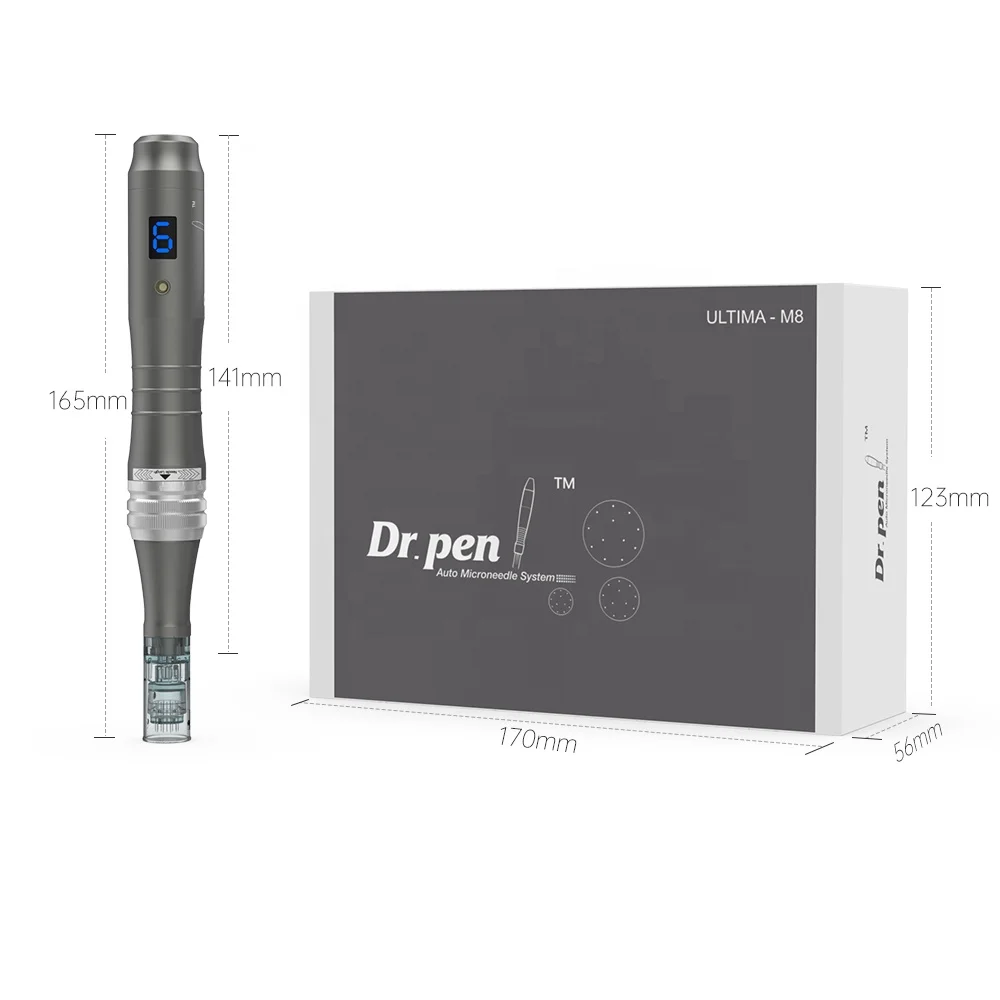  Dr.pen M8-W новая Функциональная электрическая ручка светодиодная для антивозрастной