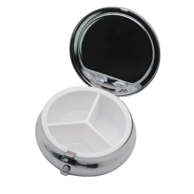 
Диаметр. 52 мм пустая круглая металлическая коробка для таблеток/контейнер для таблеток с резаком в наличии 