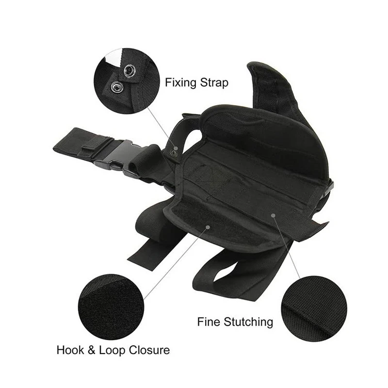 Custom Outdoor Tactical CS Training Gaiter Leg Bag Multi-action Camo Quick Draw Hunting Bag Portable combined Waist kit