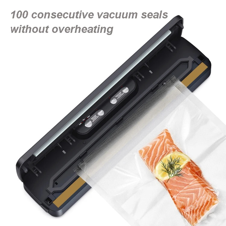 Домашний портативный бытовой кухонный пакет для хранения пищевых продуктов вакуумный упаковщик свежих