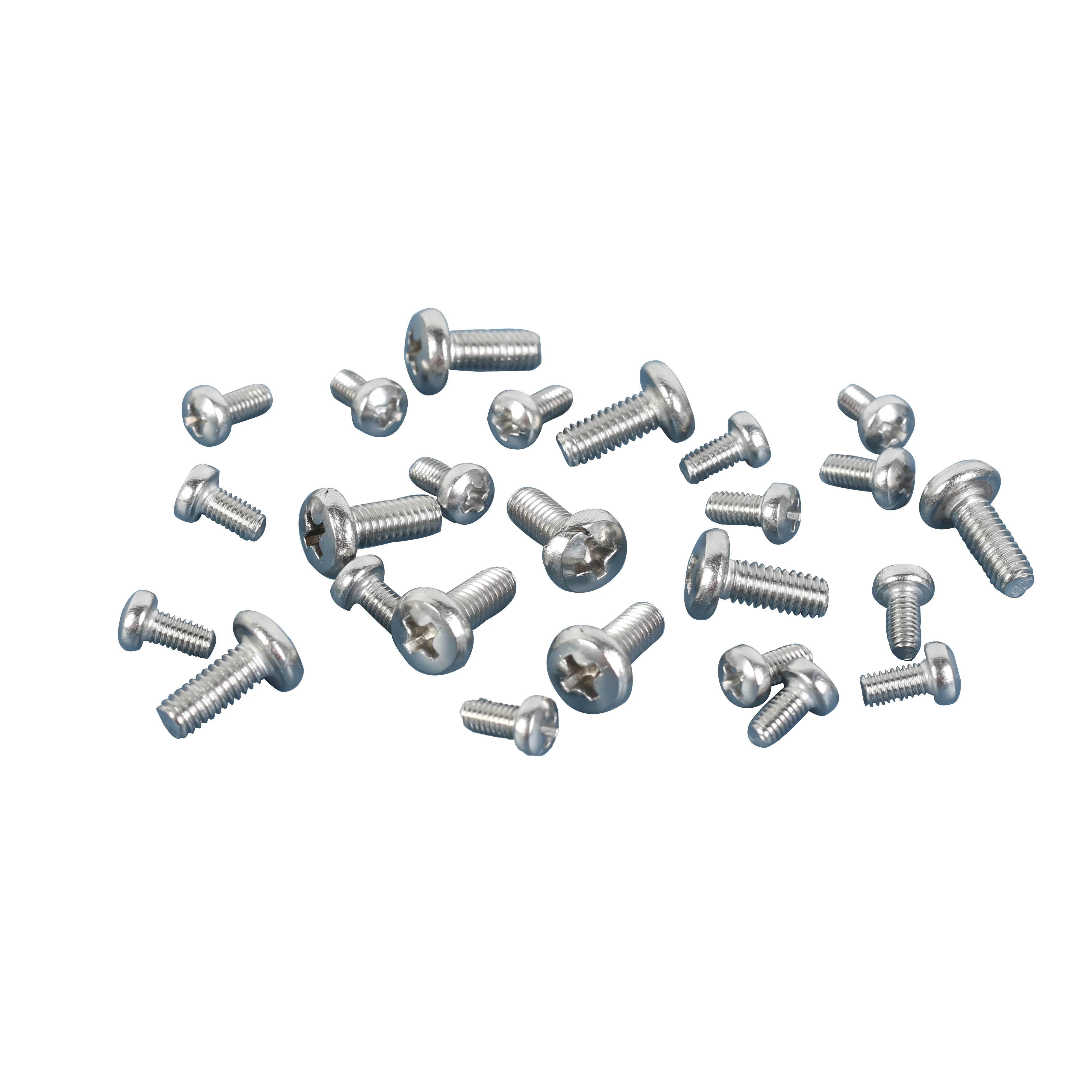 AISI 304 Cross rounded Head Screw M1-M12 GB818 Stainless Steel A2-70 ZINC PLATED STEEL customized screws