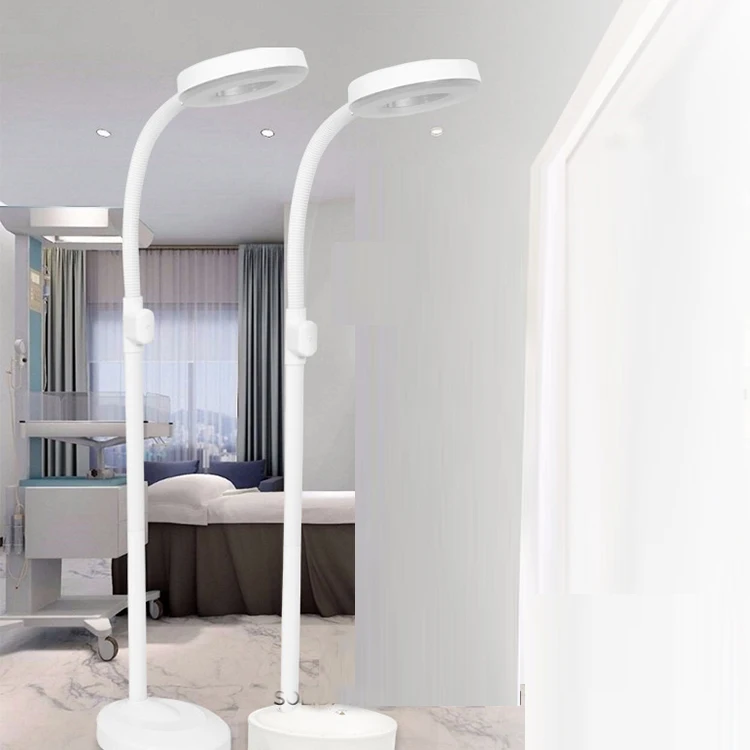 Прочная лампа для спа-салона с поддоном для хранения, светодиодная увеличительная лампа для удаления морщин кожи лица