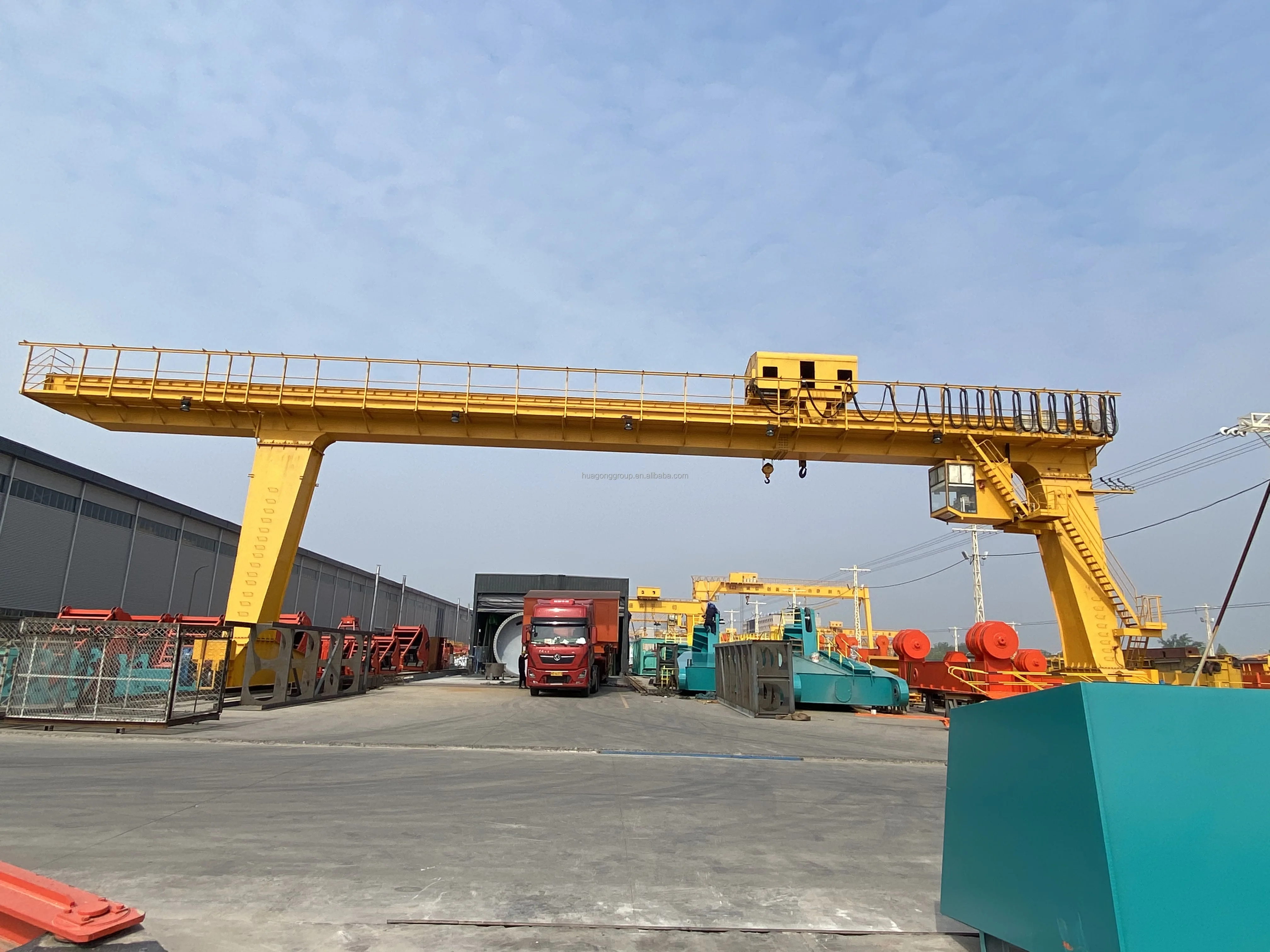 Hot product L type Single gider Overhead Hoist hook grab Gantry Cranes Outdoor Use for industry