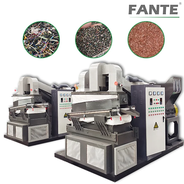 Лидер продаж 2022, гранулятор медной проволоки малой емкости, аппарат для переработки лома кабеля по заводской цене