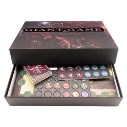 Custom Design Luxury War Board Games Set With Token And Cards Game