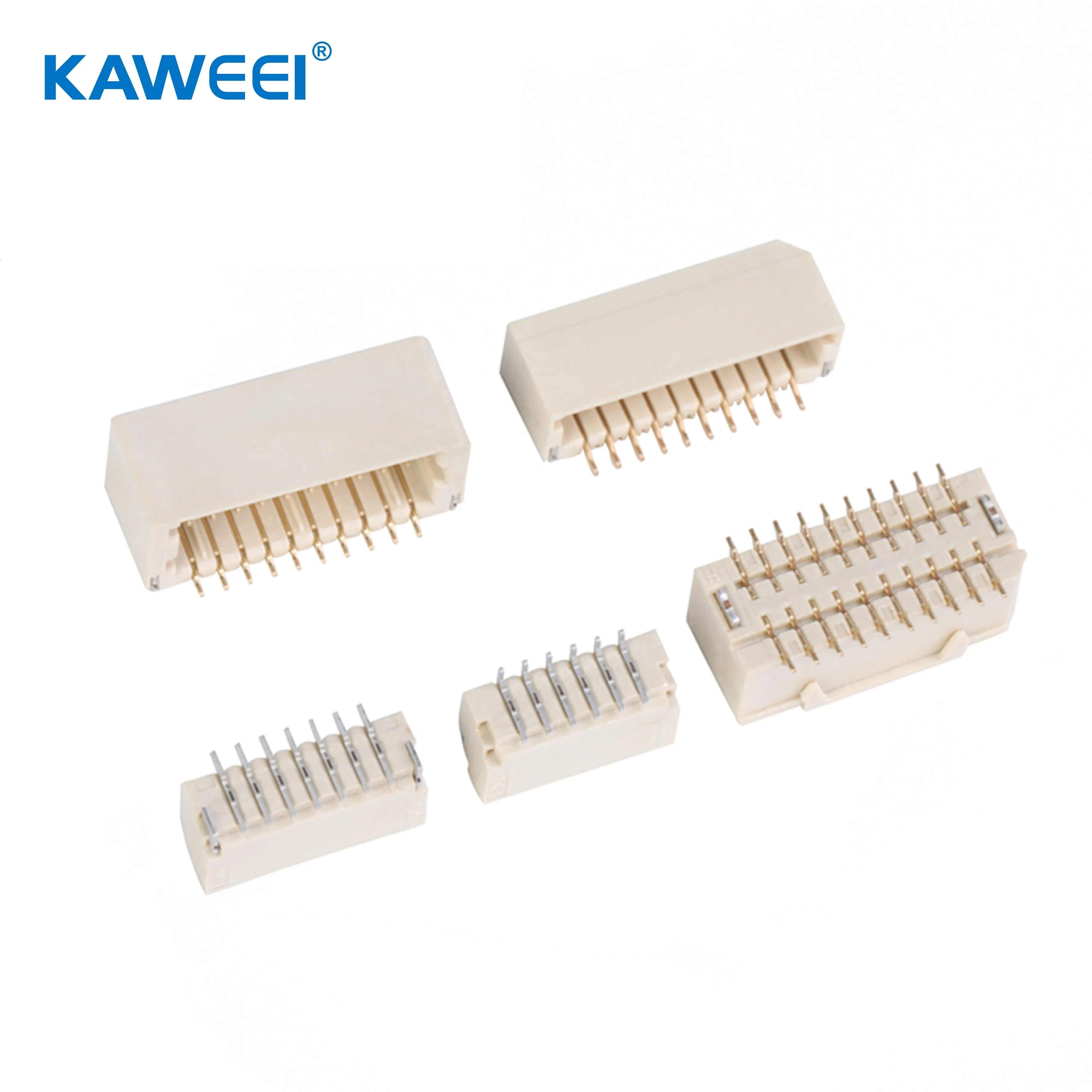 2.54mm OEM  Male 10pin  Dual Row Right Angle  SMD SMT IDC Box Header Connector