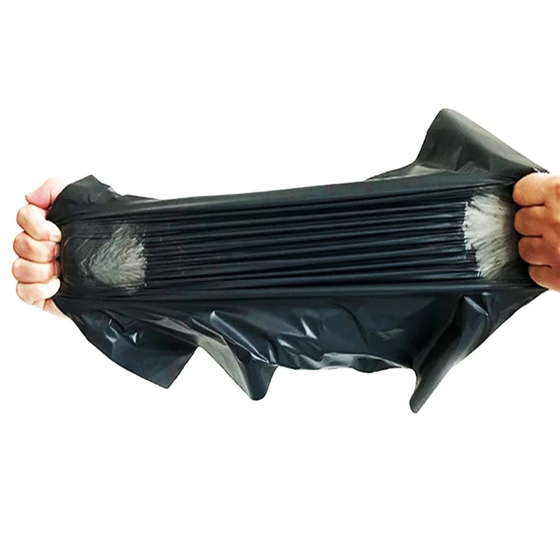 Экономичная Экологически чистая полиэтиленовая почтовая сумка, износостойкая сумка для хранения конвертов, черная почтовая сумка