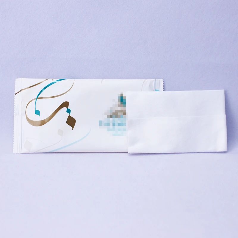 Wholesale Individually Warp Wet Towel Portable Disposable Cleaning Restaurant Airline Wet Wipes