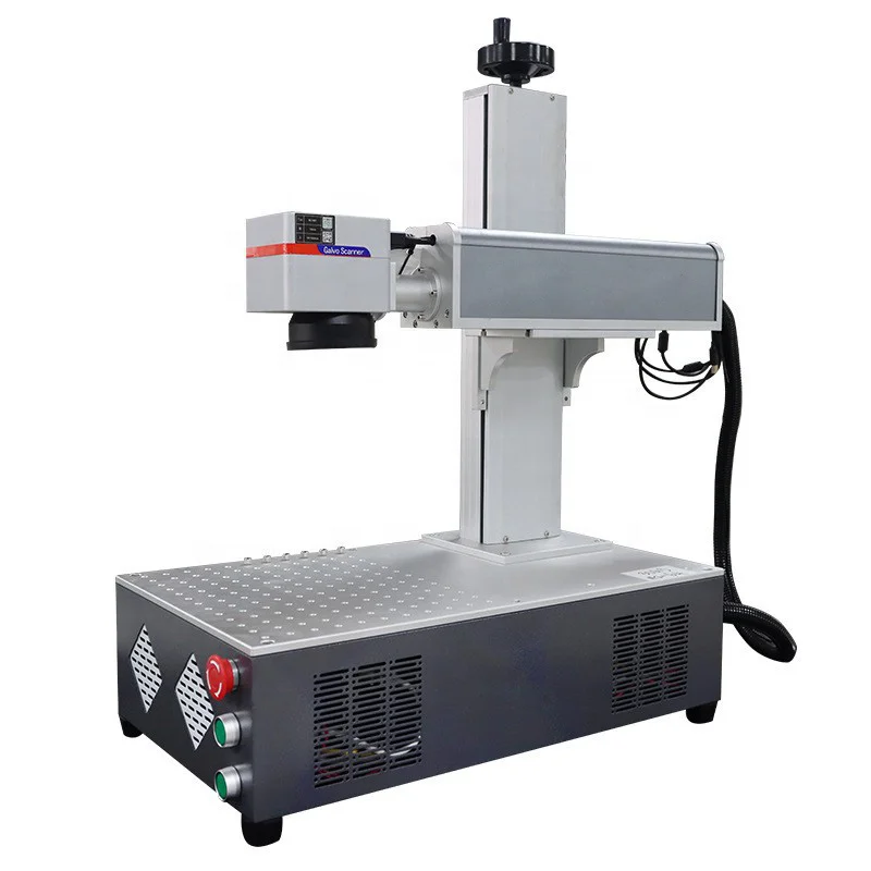 Compact Guides Flanges Laser Marker Manufactures Shelf Life Expiration Date Galvo Laser Marking Machine 200x200