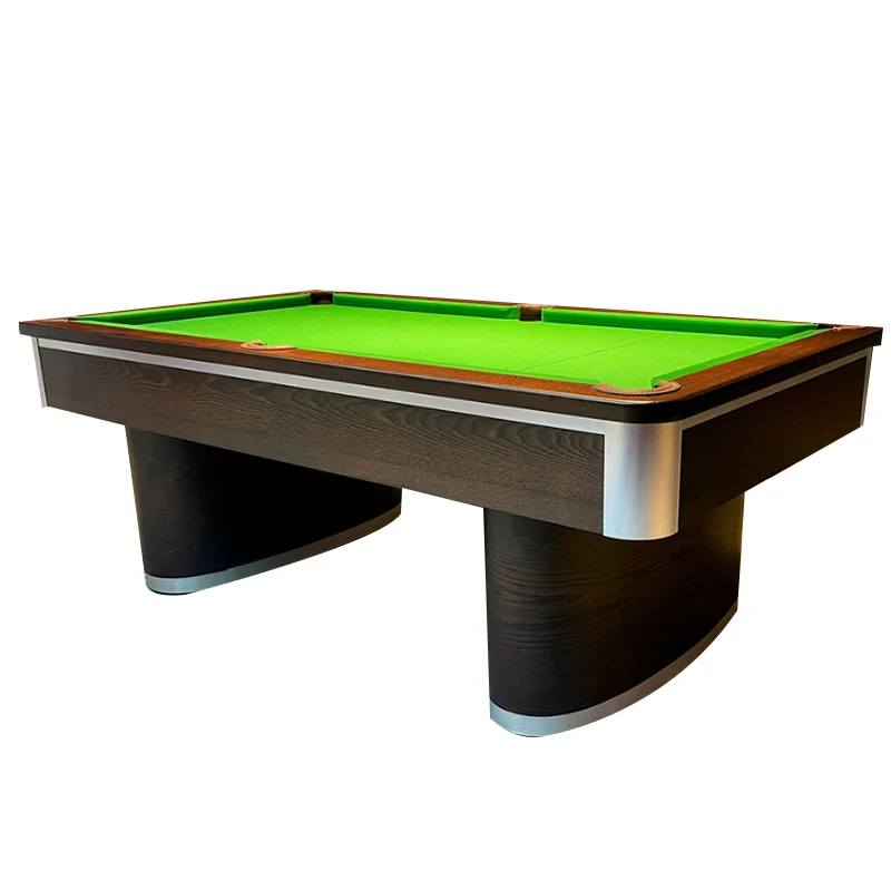 Modern luxury price solid wood and natural slab slate English billiard table7ft 8ft 9ft pool table with professional felt