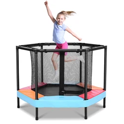 Onetwofit Factory Wholesale Manufacturers 14Ft Sales Indoor For Kids Mini Trampoline