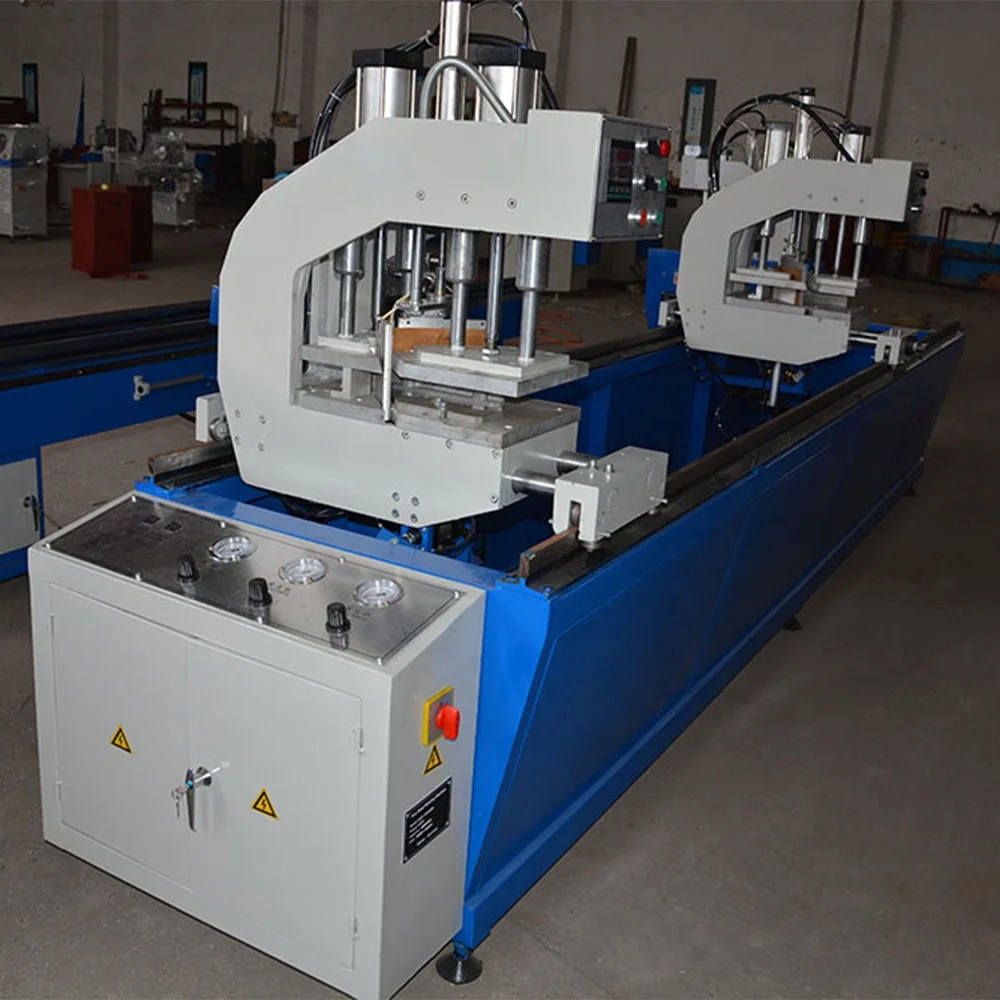 Two- head welding machine for vinyl pvc upvc  profiles windows doors welder