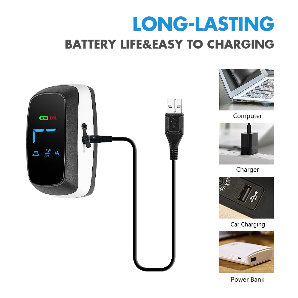 Waterproof OEM Led Display anti aboiement Electric Shock Stop Dog Bark Control stop barking sound vibration Anti Barking Device