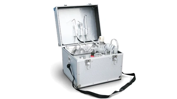 LK-A33 Top 10 Chinese Medical Veterinary Portable Mobile Dental Turbine Unit Suitcase with Silent Built-in Air Compressor Sale