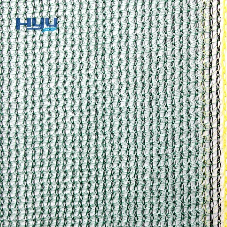 Cheap round wire dark green shade nets 70gsm shade nets