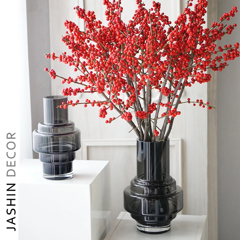 Hot Sale Glass Cristal Vases Flower Wedding Decoration Handicraft Home Decorative Glass Vase