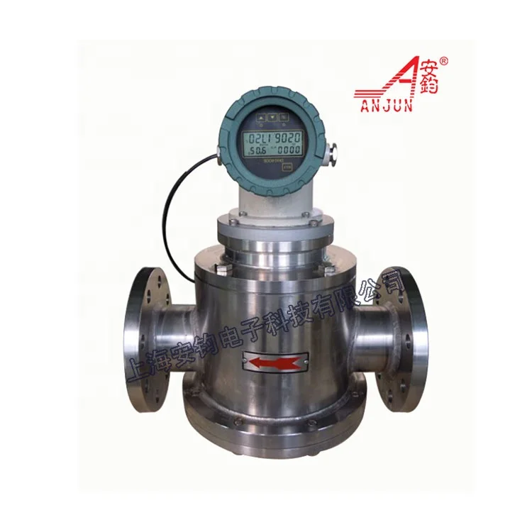 
Low price sales high measuring accuracy pulse output oval gear flow meter 