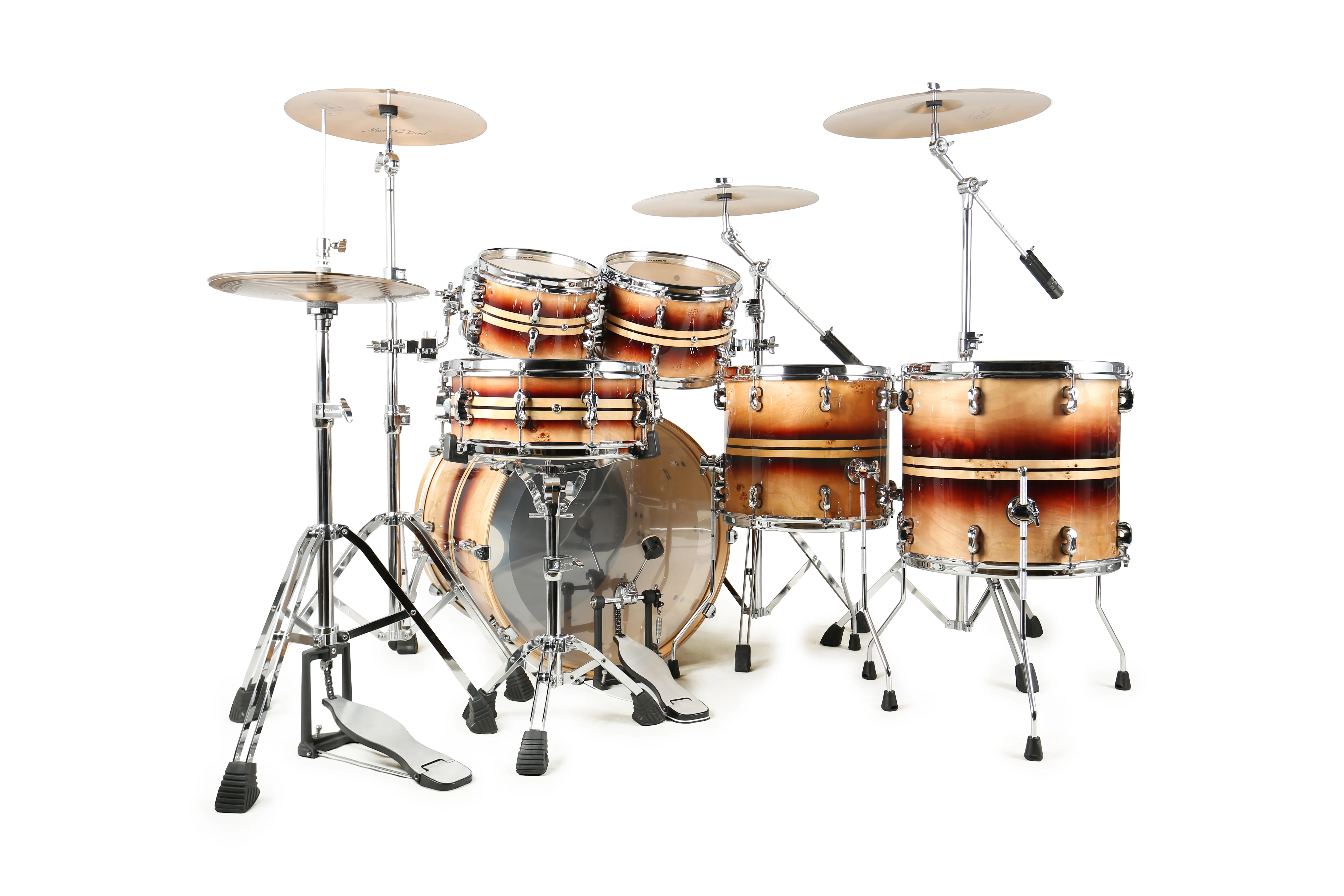 Glamor Drum Musical Instrument 6 pieces maple  high-end professional Premium Series drum kits