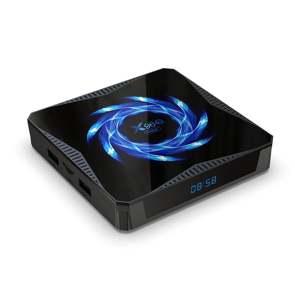 X96Q MAX 100% Original Factory Smart Tv Box Quad Core 4K UHD OTA Upgrading Set Top Box with Wifi OEM ODM