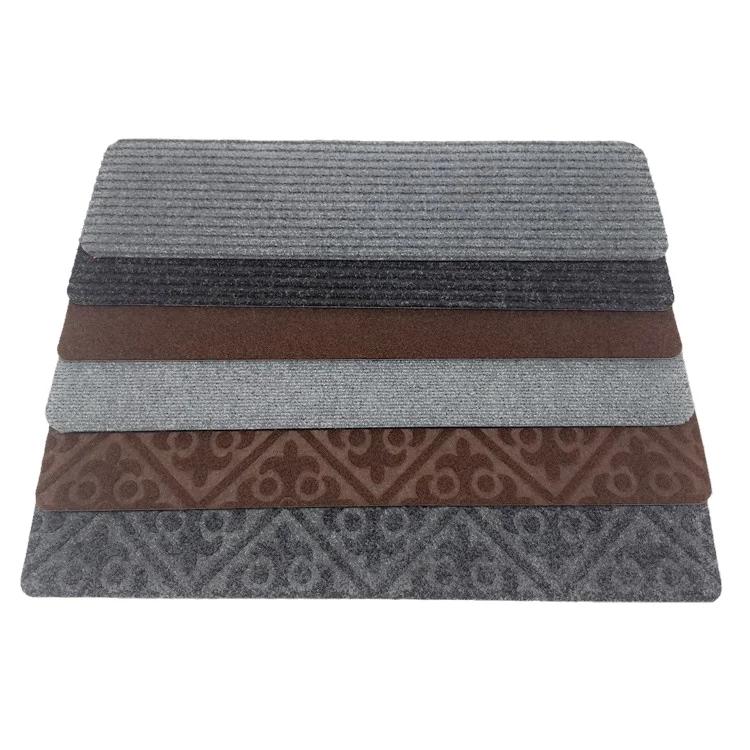 8'*30' Polyester Material TPE Backing Washable Stair Mat