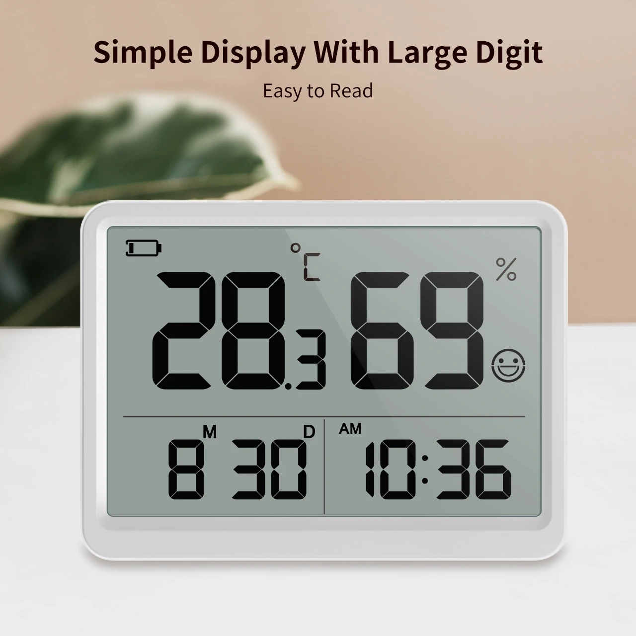 YGH5294 LCD Electronic Temperature Humidity Meter Digital Thermometer Hygrometer Weather Station temperature and humidity sensor