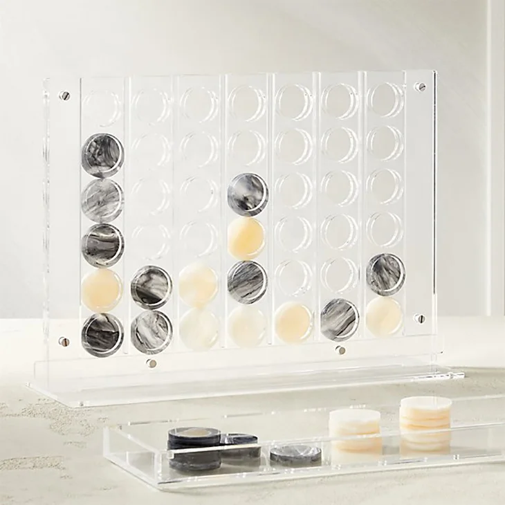 Оптовая продажа акриловых игр four in a row/shot connect 4
