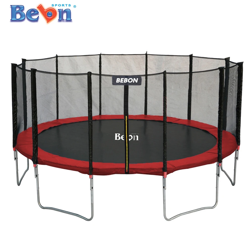 16ft trampoline, LARGE ROUND trampolines with safety net