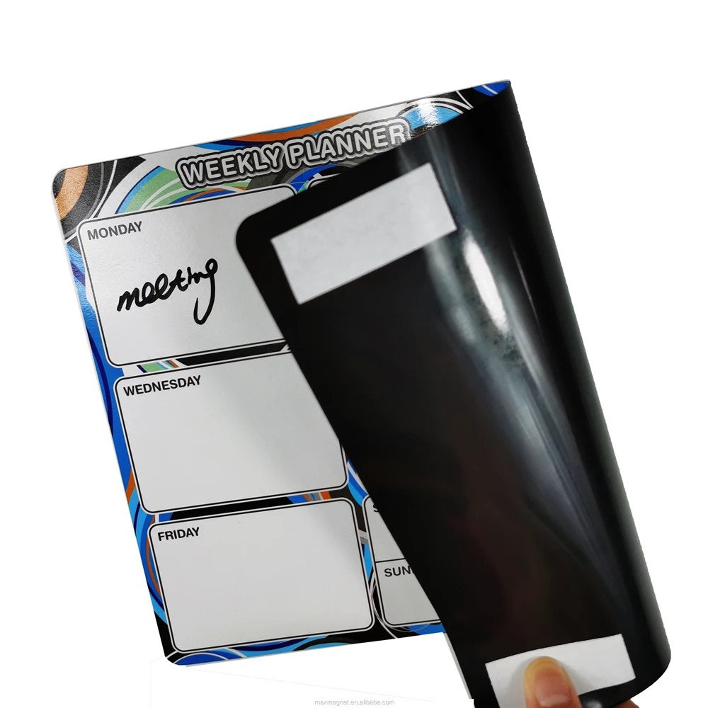 Magnet White Board With Dry Erase Marker Set For Refrigerator