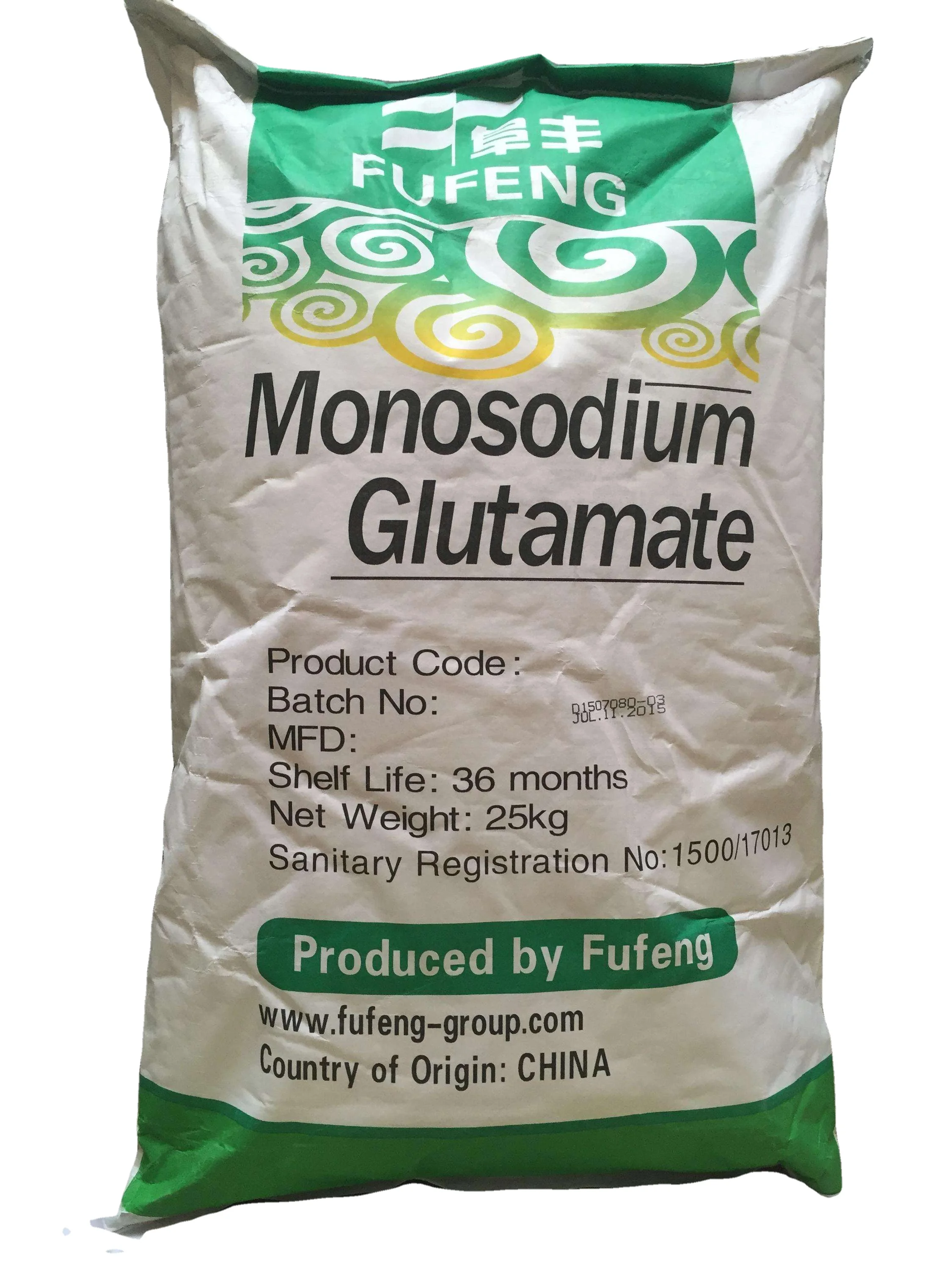 Food Grade MSG 30 /60 /80 Mesh  Monosodium Glutamate Fufeng Meihua