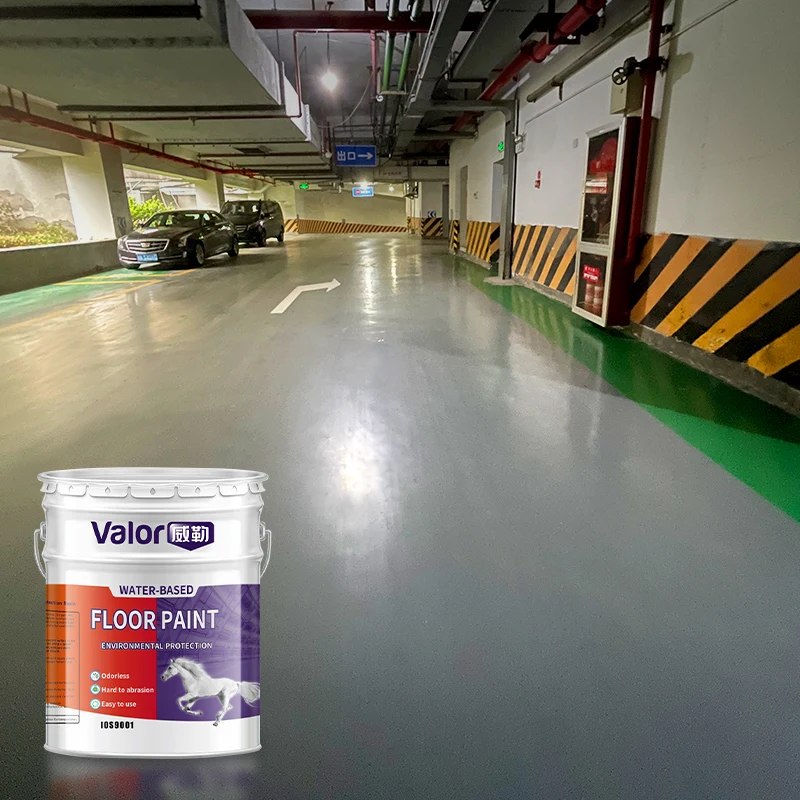 Industrial Paint Excellent Quality Epoxy Floor coating Underground garage paint Green grey Environmental