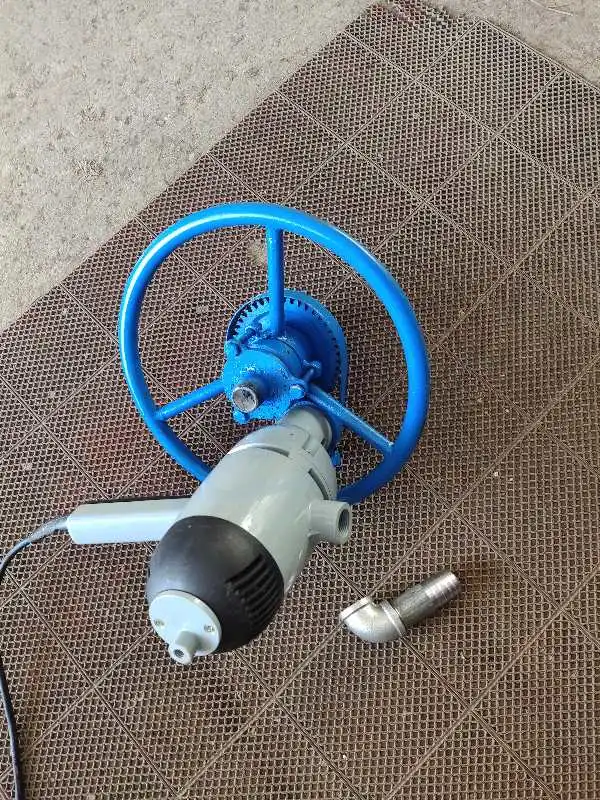 Handheld disc water well drilling machine,  small well drilling machine, agricultural irrigation electric drilling machine