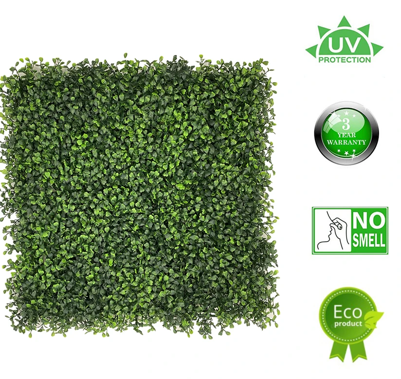 
Anti--uv Artificial Boxwood Mat/panel/hedge Vertical Garden Artificial Plant Decoration Wall Panel Ornaments Plastic 20-25 Days 