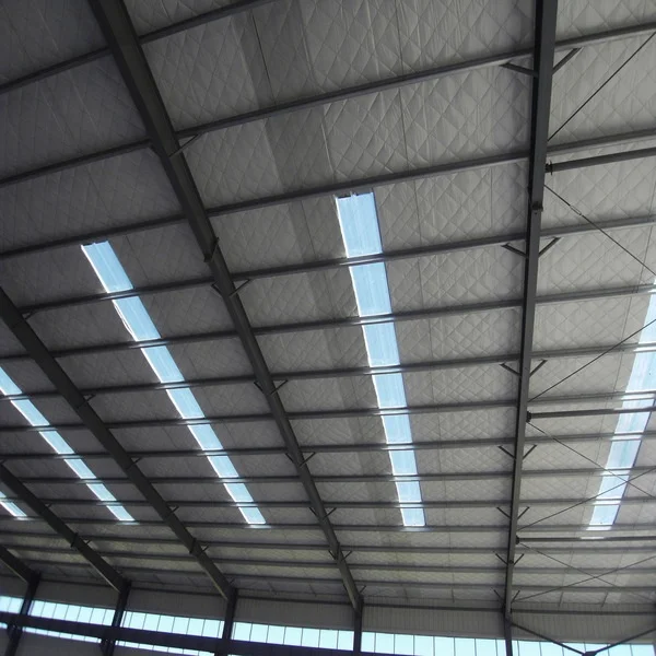 Multi-span Prefab High Rise Steel Structure Building Construction Factory Double Span Building With Column Size For Sale