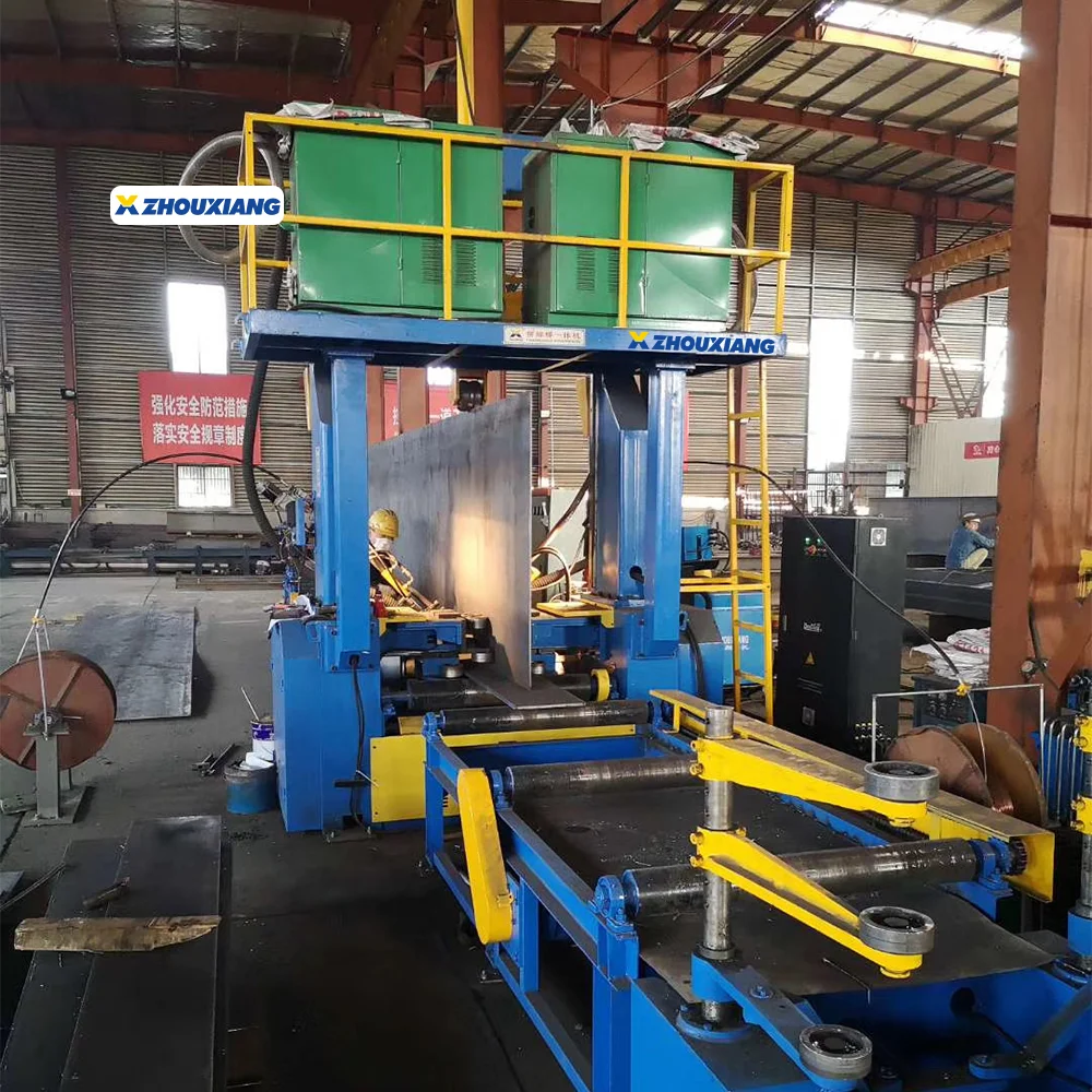 Zhouxiang Multifunction I/H Beam Processing Assembly Welding Straightening Machine