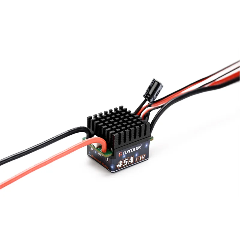 RC Lightning 45A brushed ESC electronic speed controller for radio control hobby cars crawler buggy monster touring truck