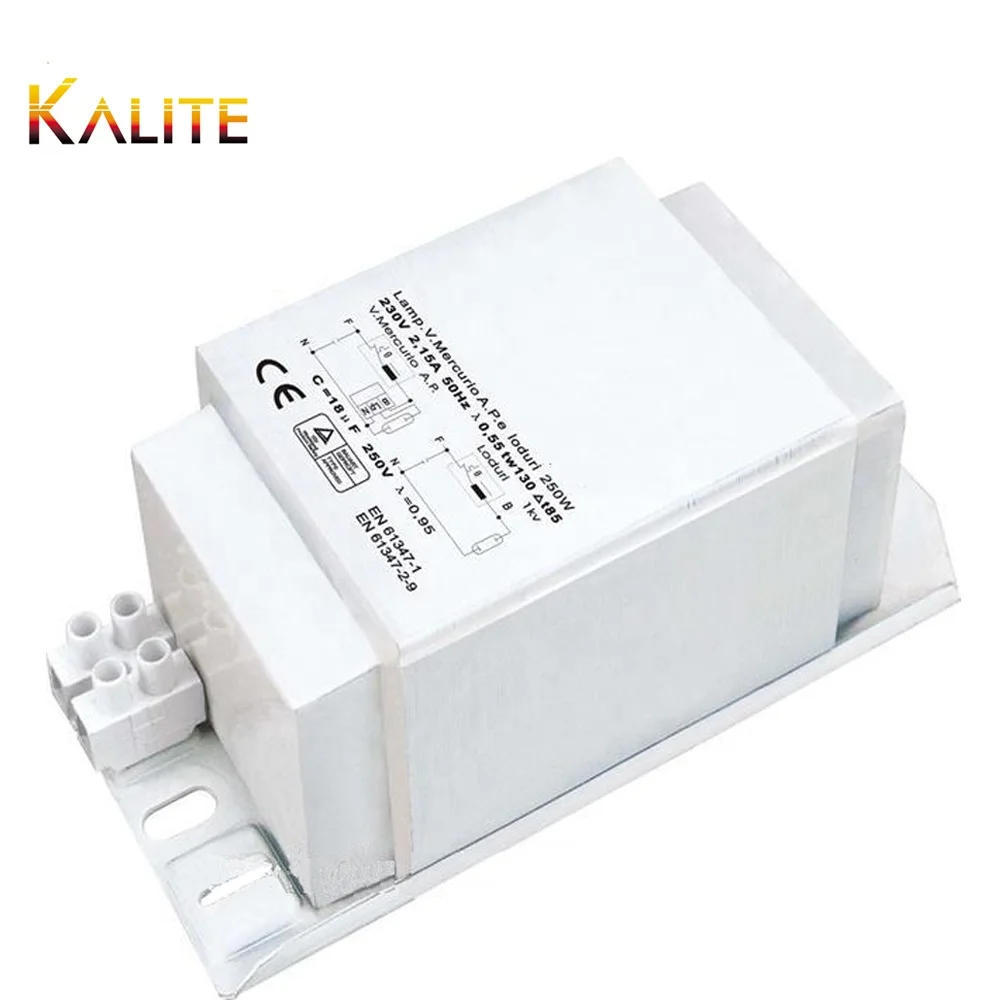 250w ballast for sodium lamp  elt model metal halide ballast  250w choke ballast