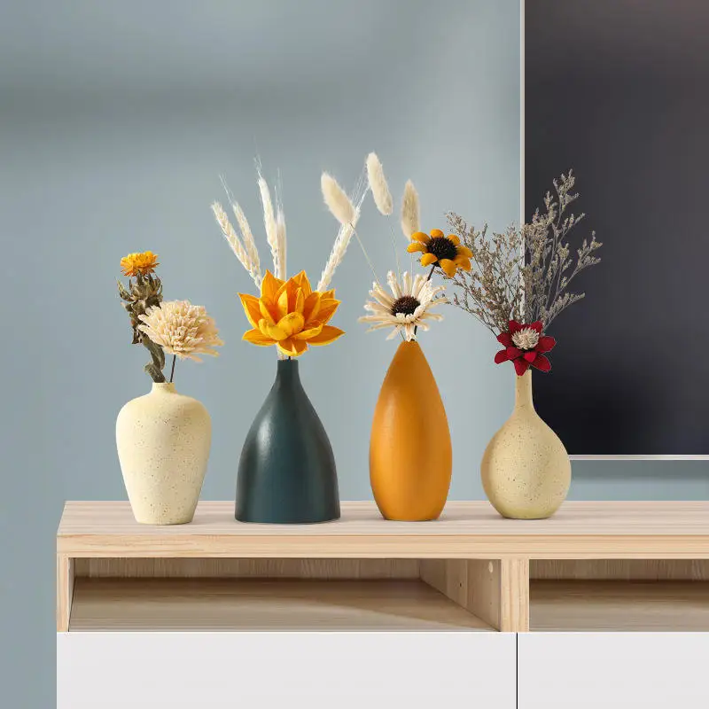 Cheap Wholesale Custom Luxury Vase Decoration Ins Nordic Creative Ceramic Flower Vase For Home Decor