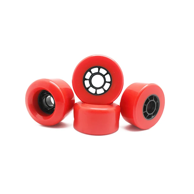 Factory Directly Professional 80mm * 44mm Customized Printing Sideset Free Ride Cruiser 80mm Longboard Wheels