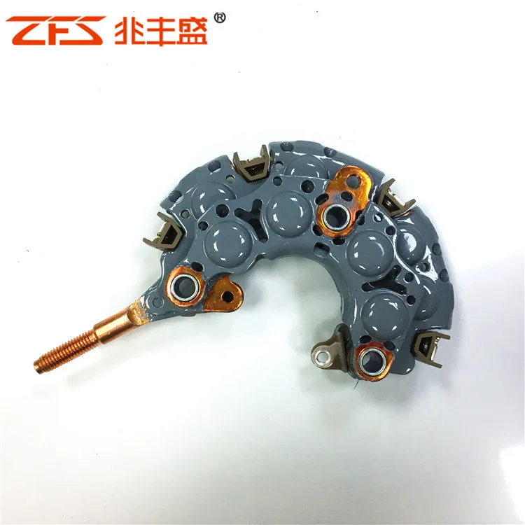 
For TOYOTA 3L 1HZ 14B 021580-3830 100211-8050 100211-8710 31-8212 INR731 11227 133672 NPD10304 12V80A Alternator Rectifier 