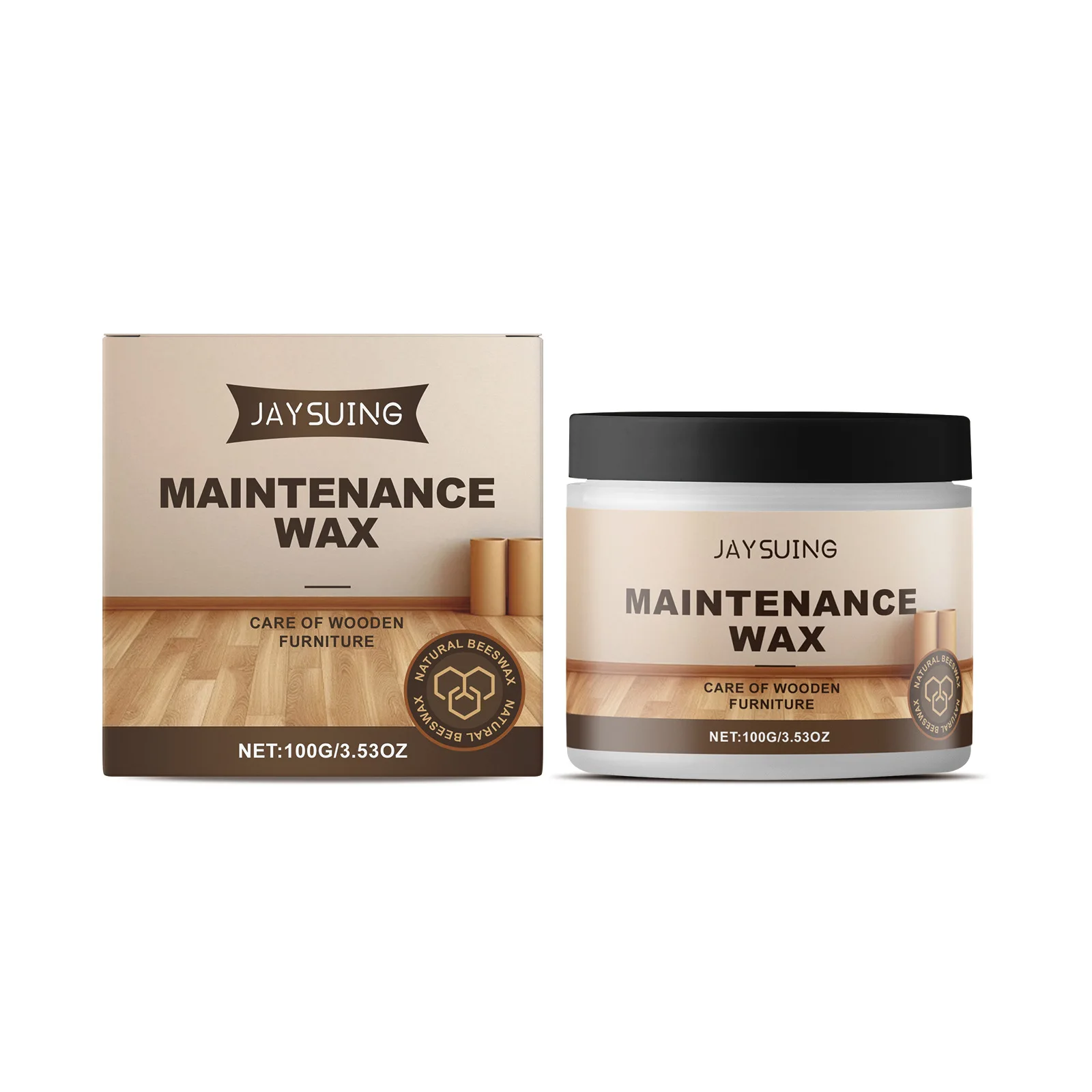 High quality JAYSUING deep nourishing gentle cleaning long-lasting protection wooden floor polishing and maintenance wax