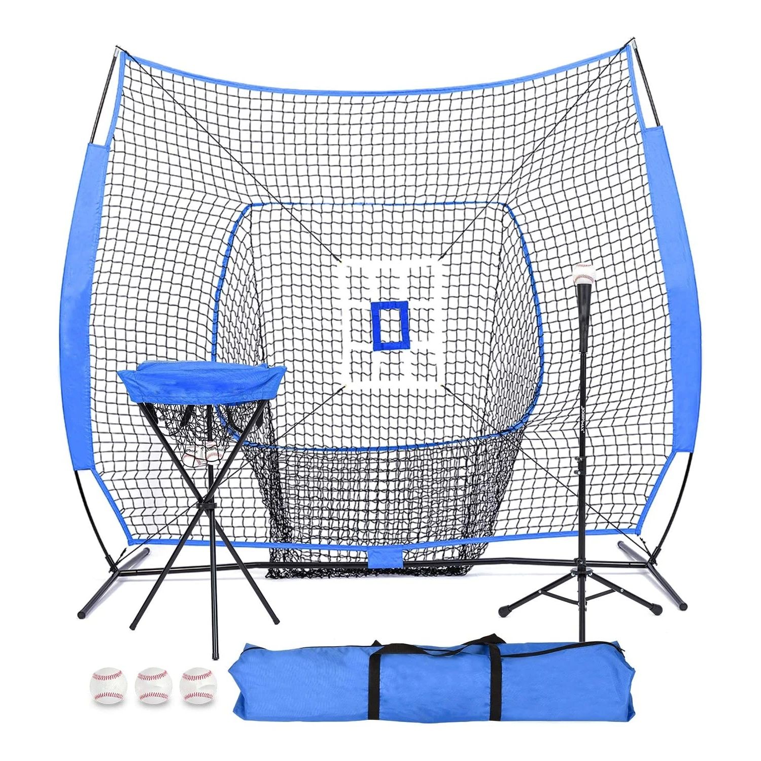 High Quality Portable Folding Hitting Training Practice Net Softball Goal Baseball Net