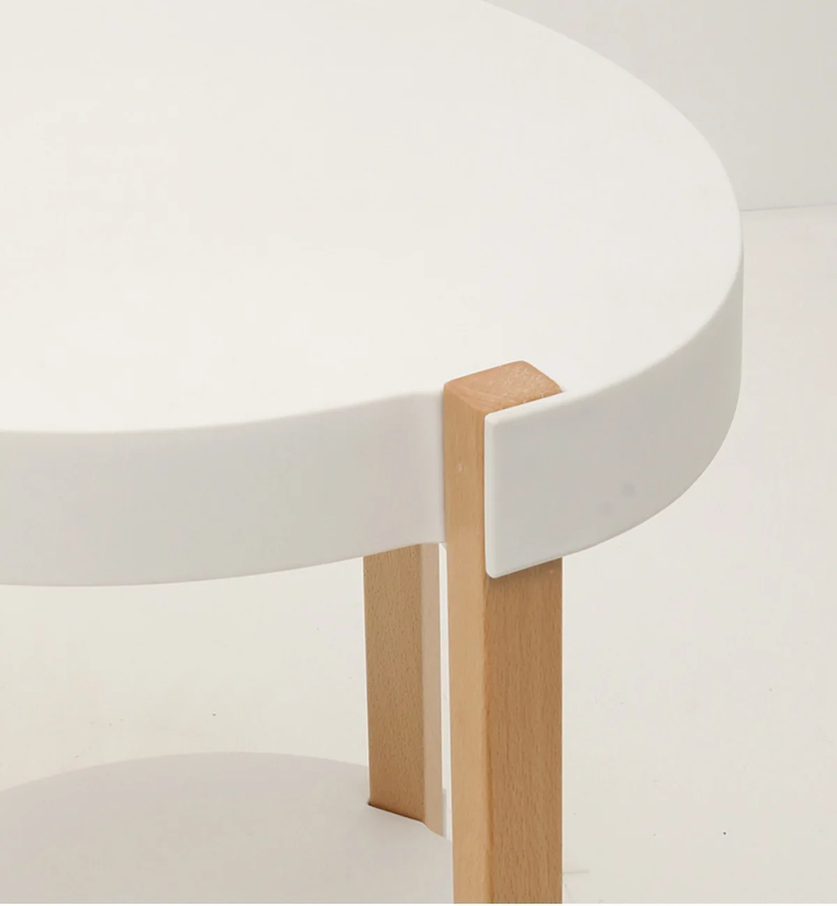 Мебель для гостиной современный деревянный конец круглый легкий боковой