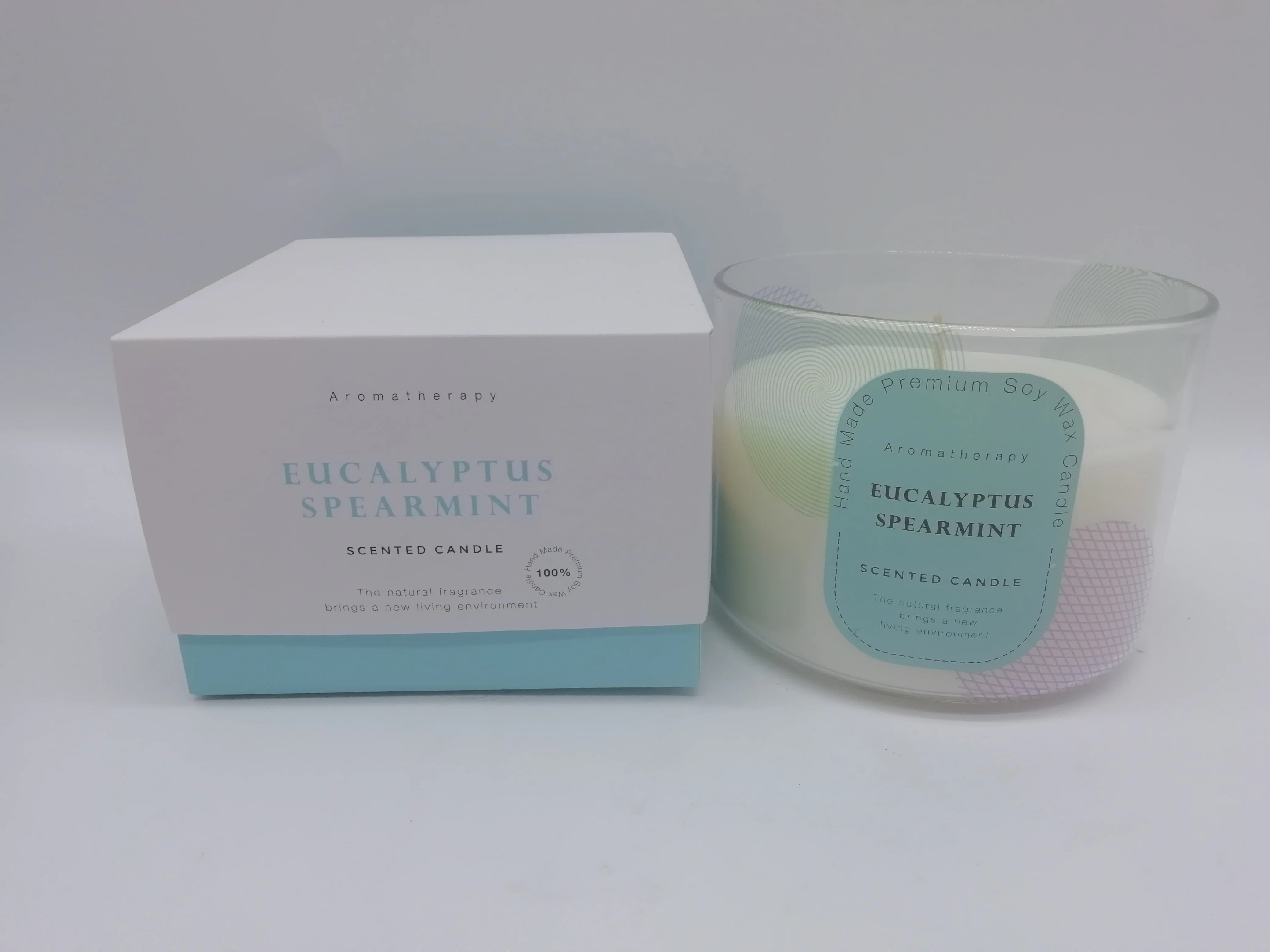 Yes Handmade and Soy Wax Material 3 Wick Triple Scented Candle